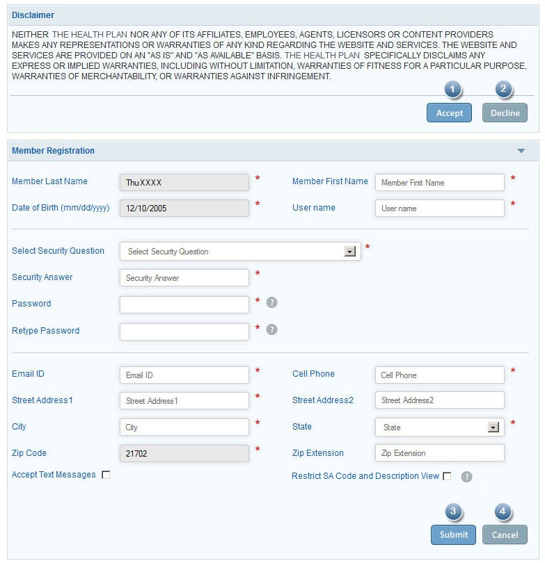 Aetna Member Self Registration Help