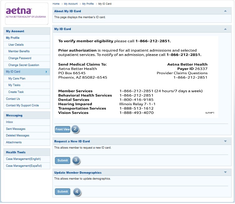 Aetna Contact Health Plan Help